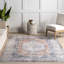 Tapis lavable à la machine Bungalow Rose Iana Medallion SplashGuard-183318435