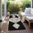 Elira Black Washable Indoor-Outdoor Rug - -2029121557