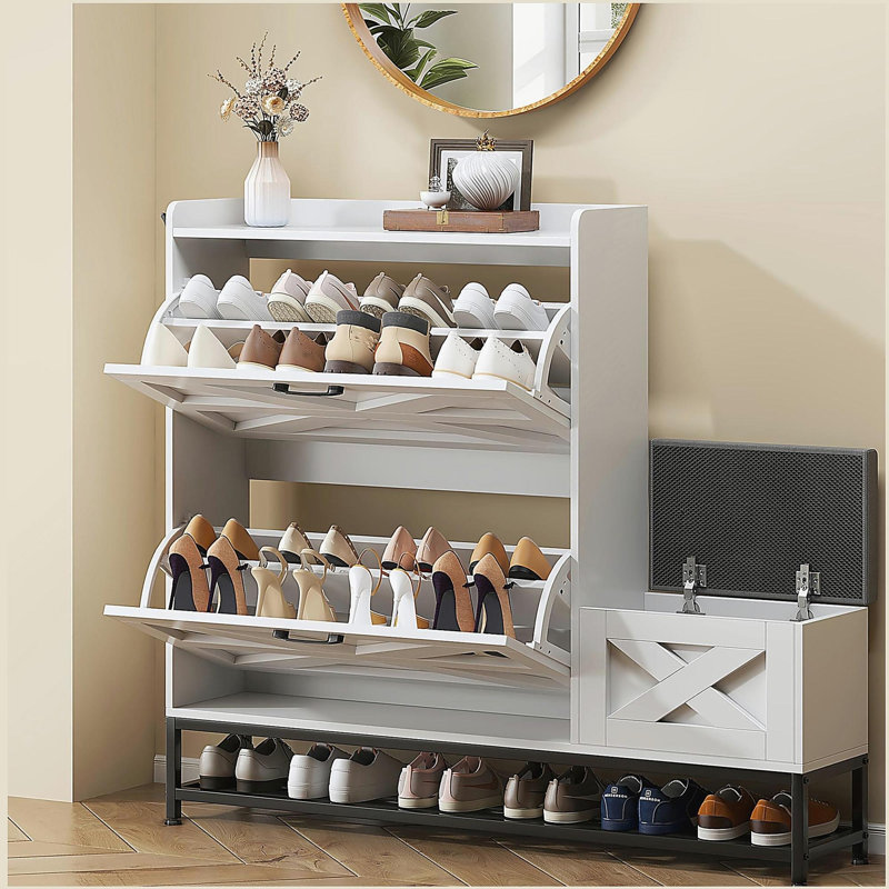 Armoire à chaussures grande capacité
