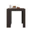 Table de salle à manger avec îlot de cuisine et comptoir Portree avec surface de repas spacieuse et 3 tablettes latérales accessibles-34397685