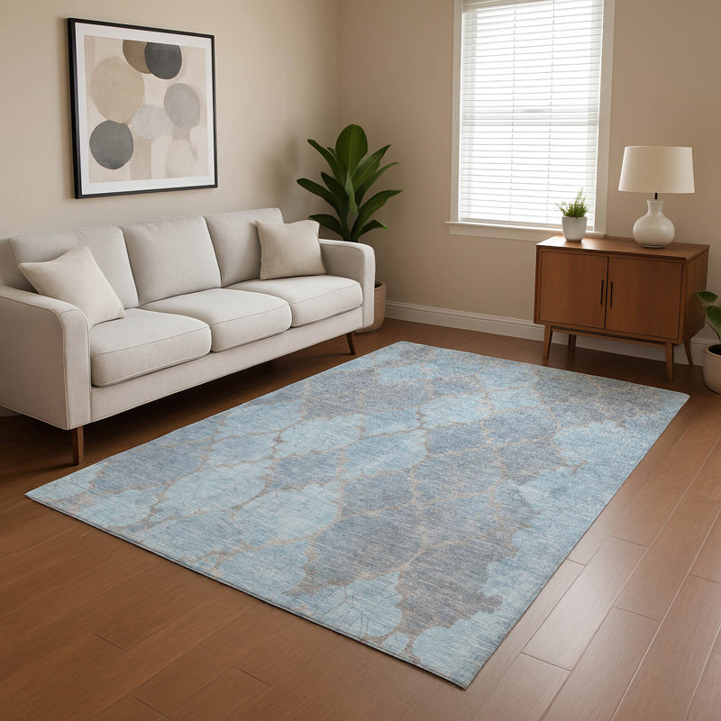 Tapis damassé de qualité supérieure Mayfield AMF1784, Rectangle 9 pi x 12 pi