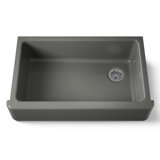 Whitehaven® Self-Trimming 36" L x 22" W Farmhouse Kitchen Sink