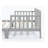 22.89'' Regular Kid Bed Not Including Mattress(Fits Standard Size Crib Mattress)-89150862