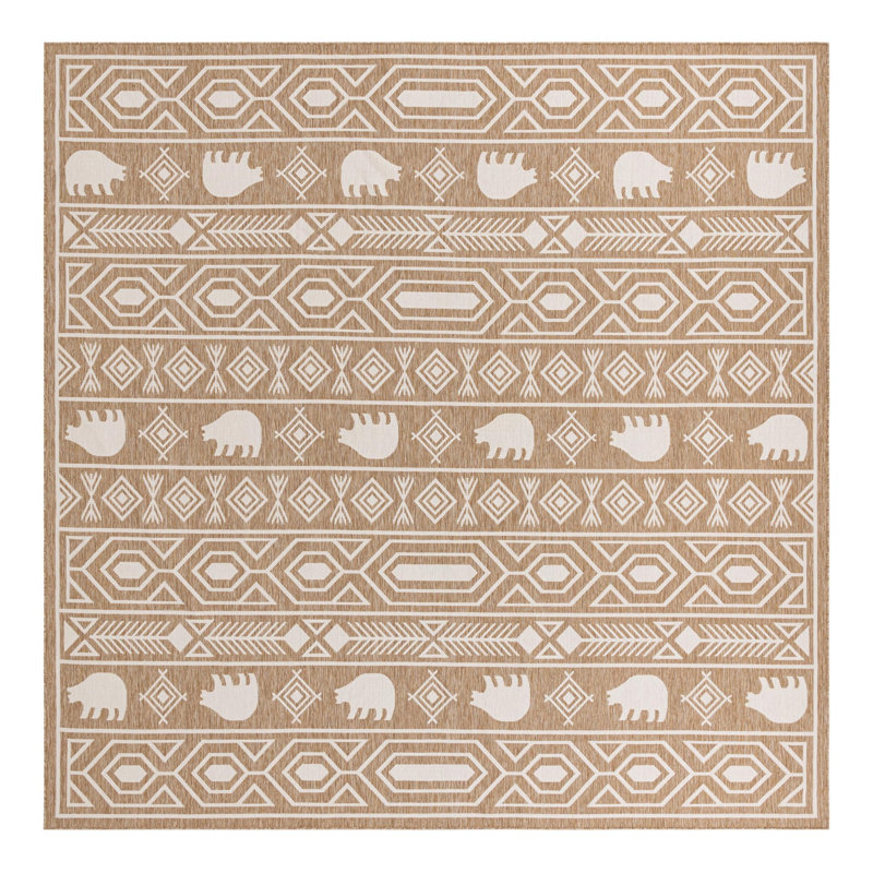 Amasya Marcion Indoor/Outdoor Area Rug, Square 13'1"