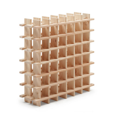 Barnet Solid Wood Wine Bottle Rack