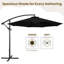 300cm D Patio Offset Umbrella-494017785