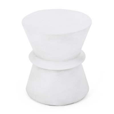 Outdoor Lightweight Concrete Side Table