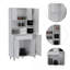 Garde-manger Venice 90, plusieurs armoires, un tiroir, deux tablettes ouvertes