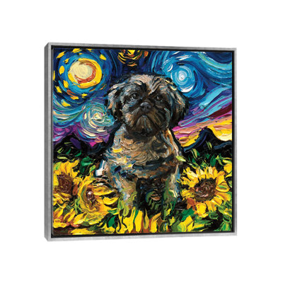 " Shih Tzu Night II " by Aja Trier