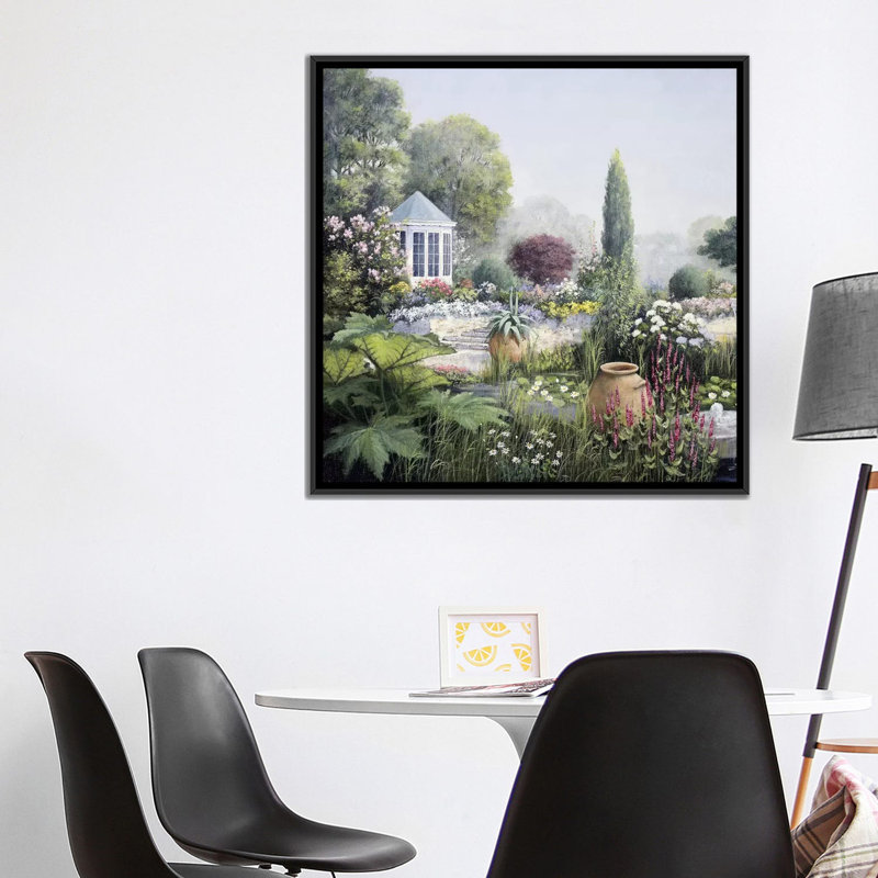 « paradise i », reproduction sur toile, H 12 po x l 12 po x P 0,75 po, Pas de tapis, Toile tendue