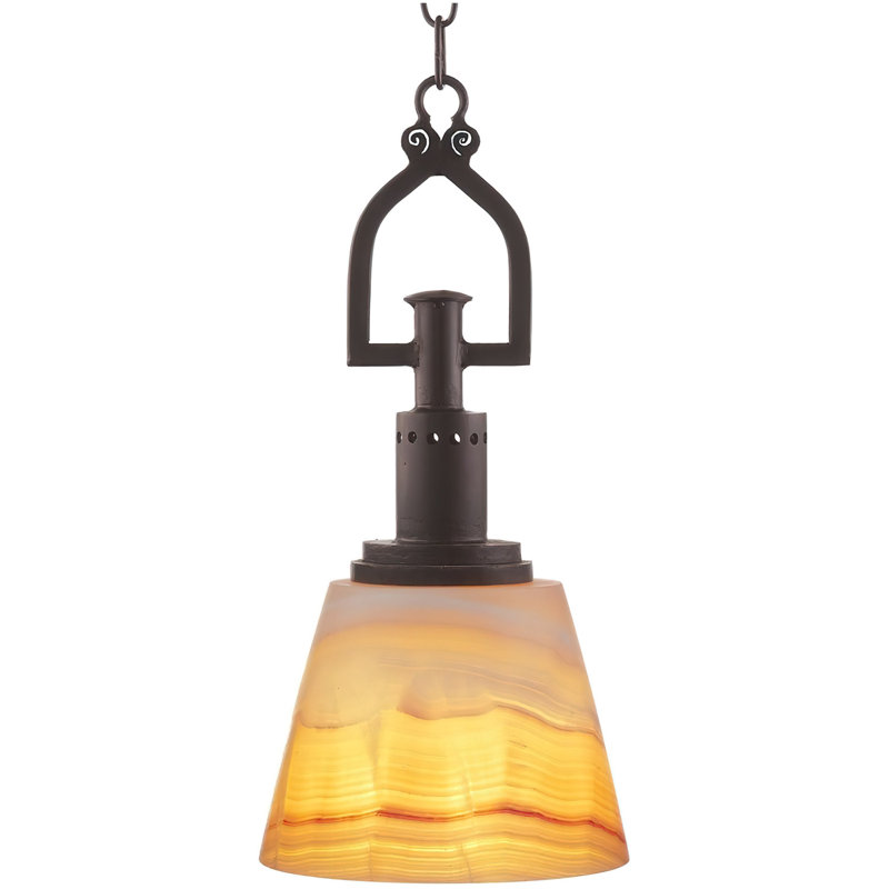 Farmhouse 1 - Light Pendant, Ivory/Yellow, Antique Old World