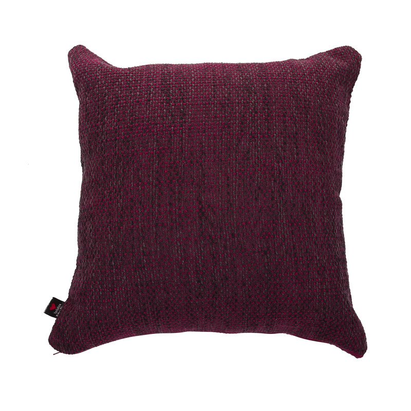 Alvarez Square Cushion, 43 x 43cm, Burgundy
