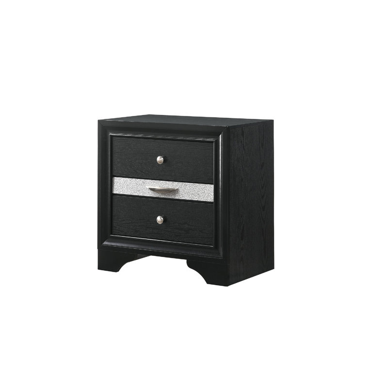 Table de chevet 3 tiroirs Style