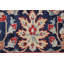 Tapis rouge à motif végétal Ziegler