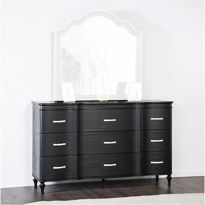 Commode 9 tiroirs Nolaine
