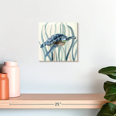 Brampt Turtle In Seagrass I