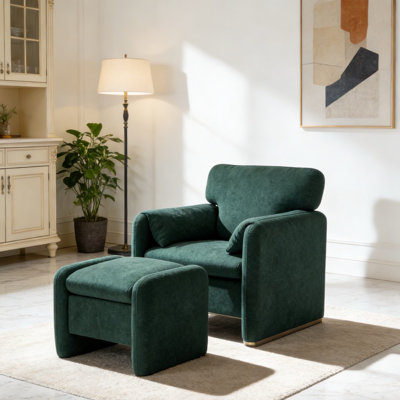 2 Seater Chenille Sofa