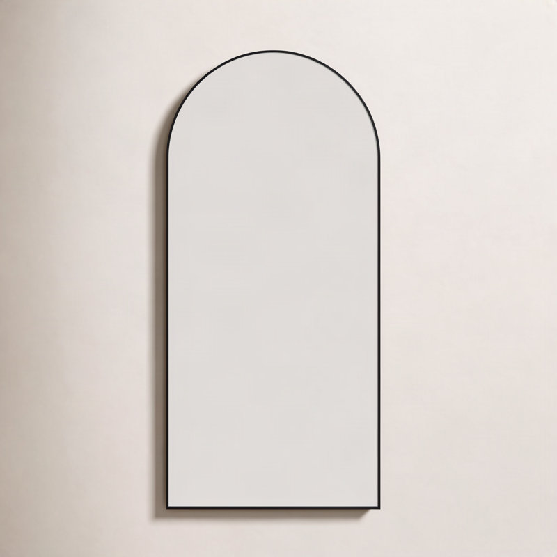 Miroir incliné Kira, Noir, 67 po x 30 po
