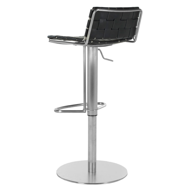 Tabouret de bar rotatif Floyd, Noir