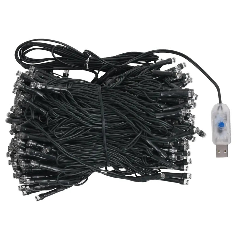 Artificial Christmas Tree with LEDs&Ball Set, 4.92ft H x 2.46ft W x 2.46ft D