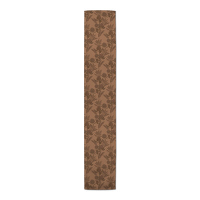 Caprisha Rectangle Floral Polyester Table Runner