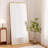Adolar Pine Wood Bevel Rectangle Framed Full Length Mirror with Stand Floor Mirror-1447597149