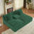 Boneless 78" Oversized Double Chaise Lounges Indoor, Upholstered Boneless Cloud Stupendous Oversized Chaise Lounge Couch Luxury Sofa Bed Deep Seat, Corduroy Lounge Chair,2 Pieces-1150052622