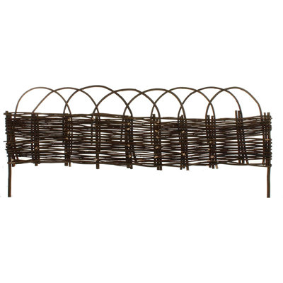 16 po bordure tissée h 3,9 pi. x l pi