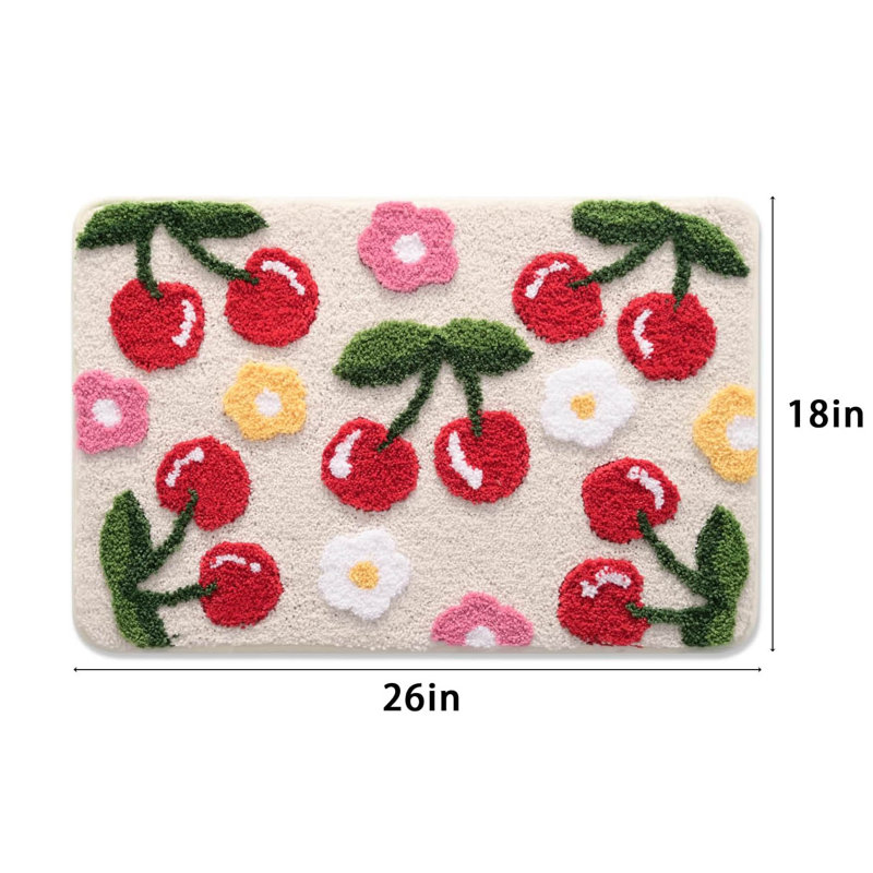 Non-Slip Bath Mat, Beige