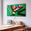 «Game Of Billiards», 3 pièces sur toile-98562910