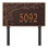 Spring Blossom Personalized Estate 1-Line Lawn Address Sign