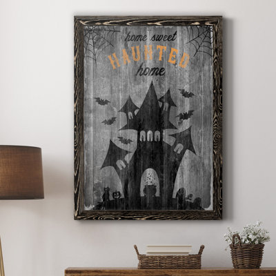 Haunted House - publicités encadrées sur toile