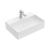 Memento 2.0 Ceramic Surface-mounted 23-5/8" Bathroom Vessel Sink With Glazed Back