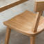 Chaise en bois massif Minimalist
