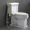 Bidet rond avec robinet et bidet pour toilette avec douchette