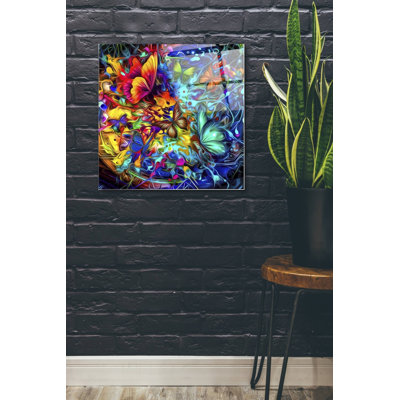 «Melting Pot», art mural en verre acrylique