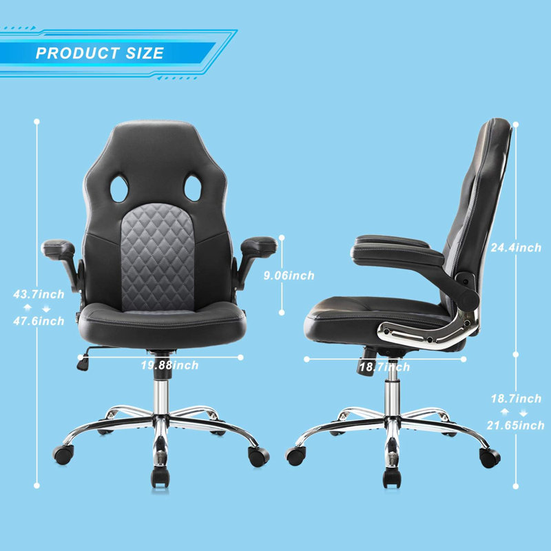Fauteuil de jeu Deshannon, gris