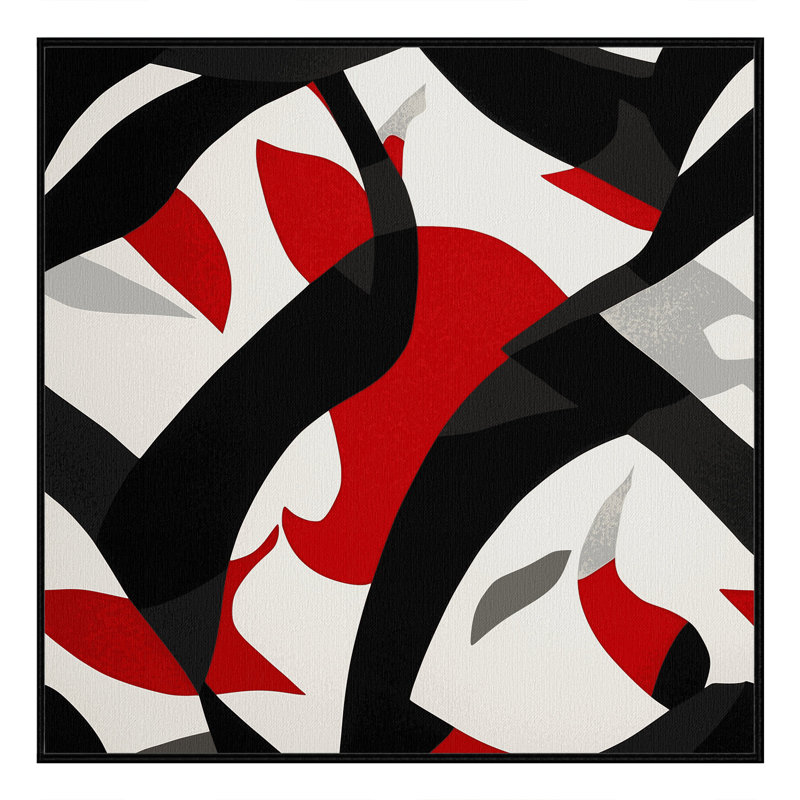 Sinister Pulse Rug, Square 7'