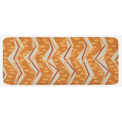 Modern & Contemporary Synthetic Kitchen Mat