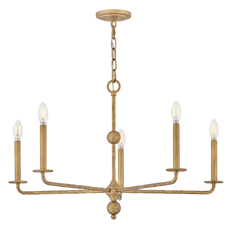 Hinkley Ansel Medium Chandelier, 5 Lights