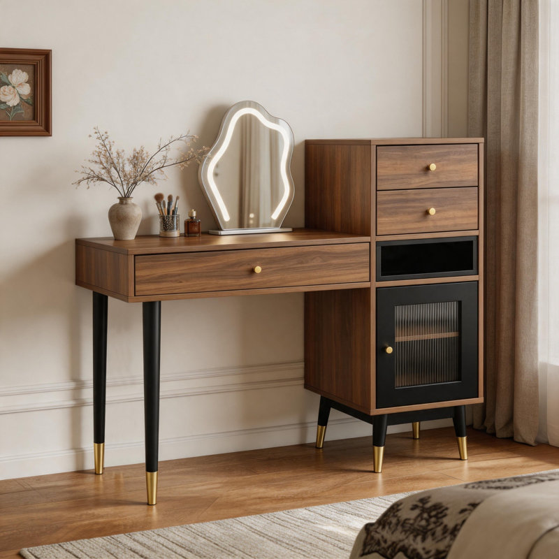 Solid Wood 101 cm W Chest of 3 Drawers