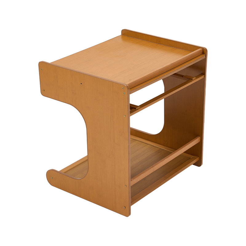50cm W Bamboo / Rattan Bedside Table