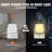LED Night Light, 2 Pack Plug in LED Night Light, 0.6 W 3000k Soft White Light, Bathroom, Hallway, Featuring Dusk-to-Dawn Light Sensor, Designed for Bedroom