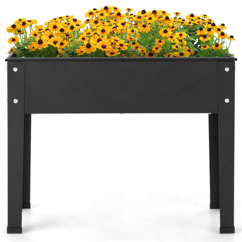 Bertrame Metal Raised Garden Bed