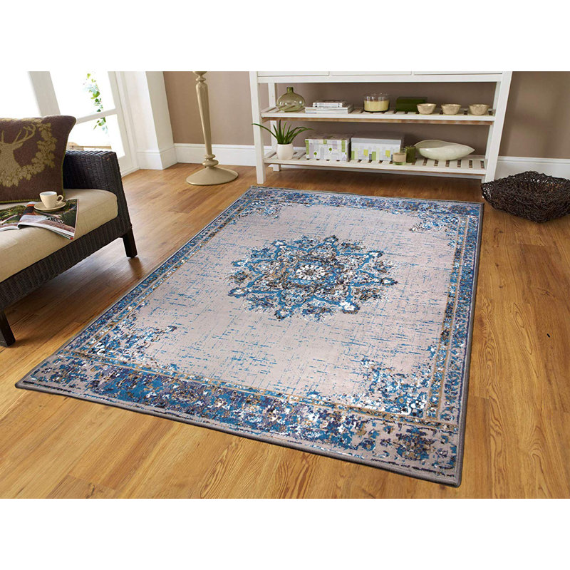 Meyersdale Oriental Indoor / Outdoor Rug, Rectangle 8' x 10'