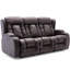 Deneishia 3 Seater Linen Reclining Sofa-703645985