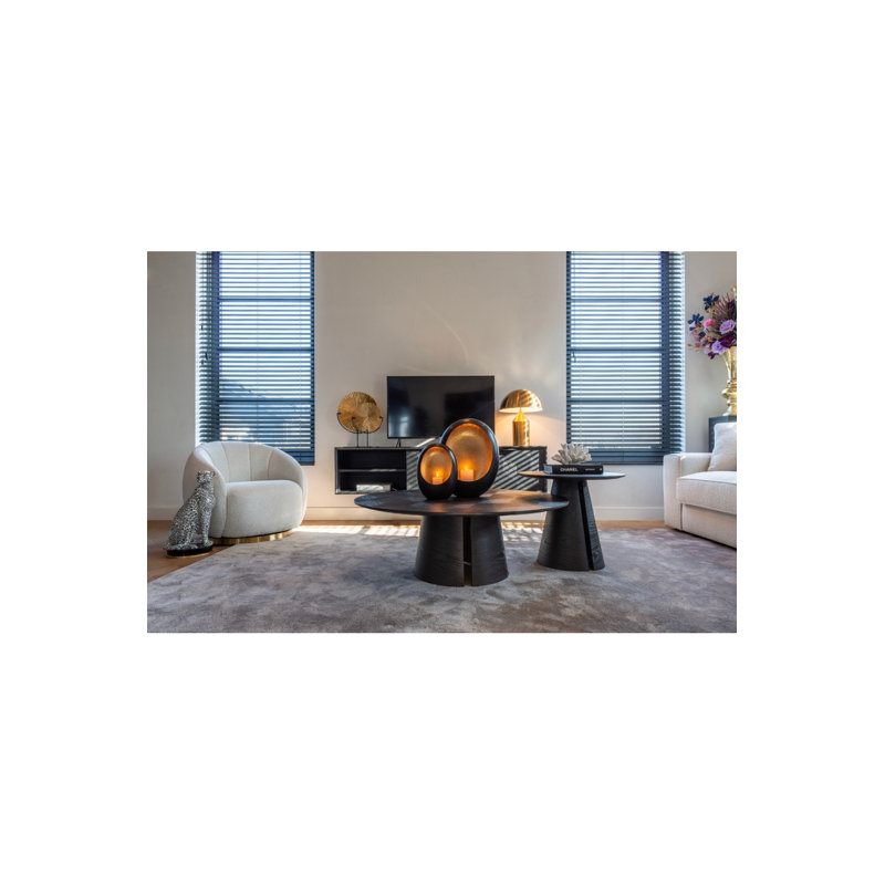 Blax Solid Wood Top Coffee Table