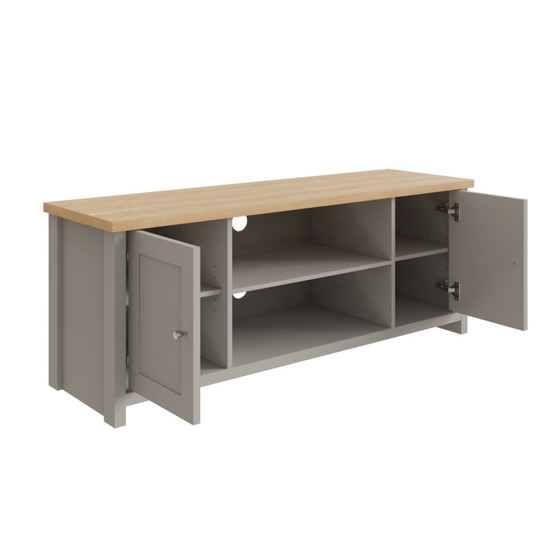 Beacsfield TV Stand for TVs up to 60", Grey