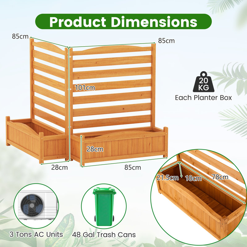 Wood Planter Box