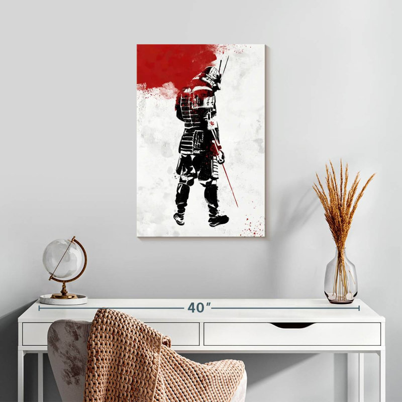 Sireci Samurai Warrior, 24" H x 16" W